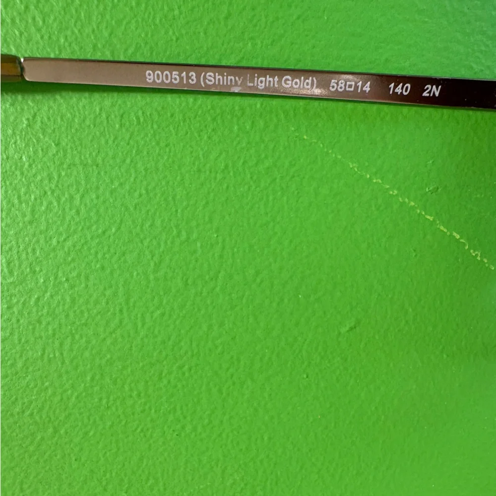 COACH Sunglasses-Shiny Light Gold-Preowned, Good Condition-Lens are Scratched - Picture 9 of 10